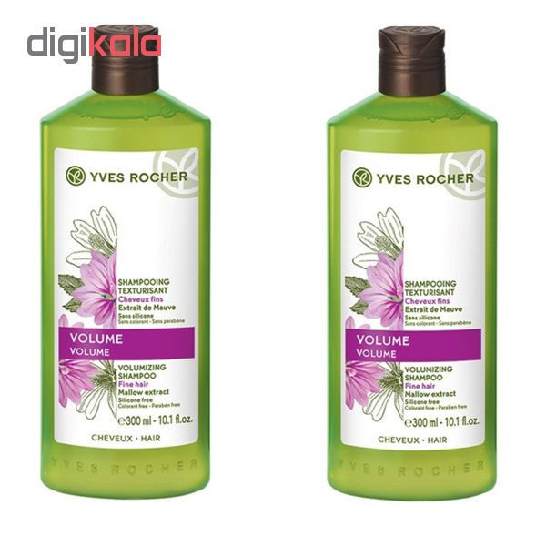 شامپو مو ایو روشه مدل Volumizing حجم 300 میلی لیتر مجموعه 2 عددی