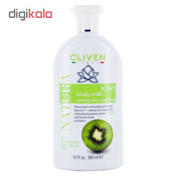شیر بدن کلیون مدل Kiwi Butter Body Milk حجم 300 میلی لیتر