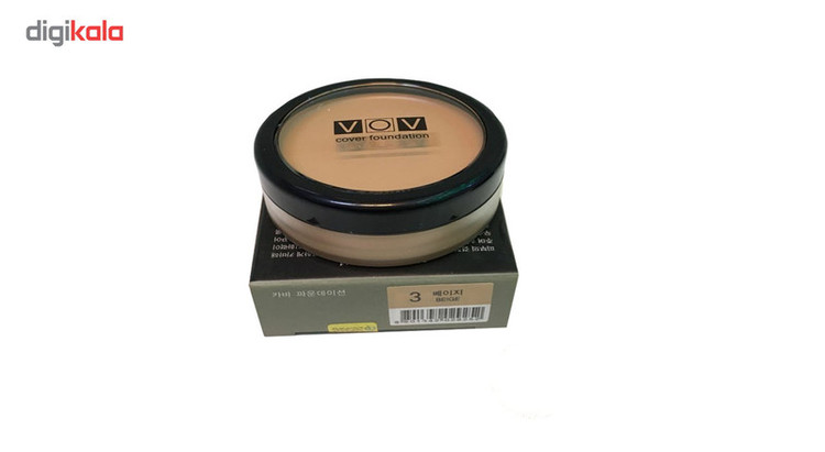 کرم پودر وو مدل Pink Beige شماره 3