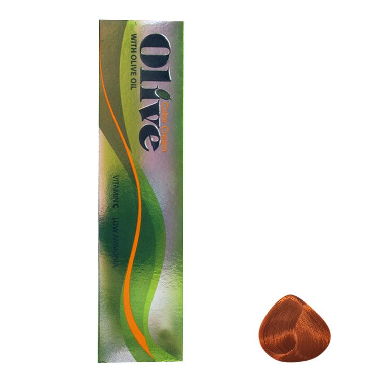 رنگ مو الیو سری Copper شماره 8.7 حجم 100 میلی لیتر رنگ بلوند مسی روشن