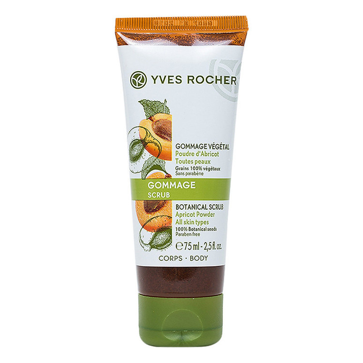 اسکراب لایه بردار بدن ایوروشه سری Commage Botanical حجم 75 میلی لیتر