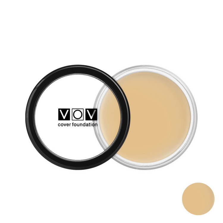 کرم پودر SPF0 وو مدل Cover Foundation شماره 1 مناسب برای انواع پوست حجم 22 میلی لیتر
