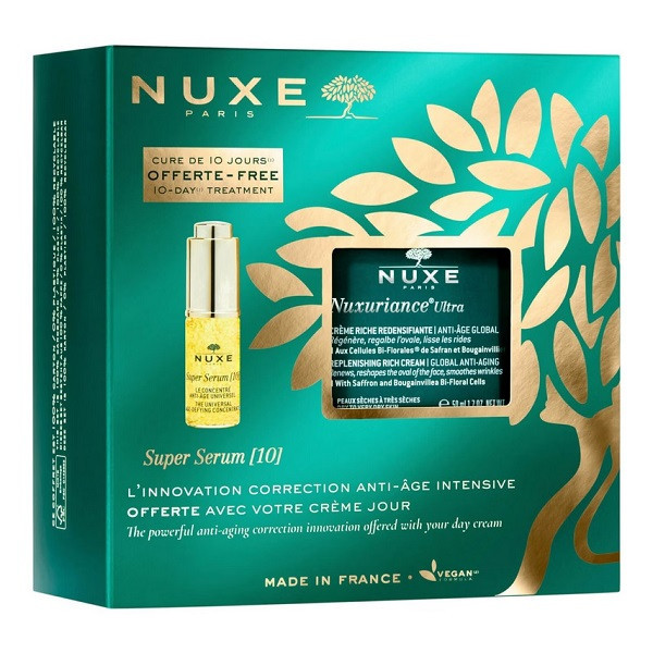 کرم ضد چروک نوکس مدل Ultra Rich حجم 50 میلی لیتر به همراه سرم ضد چروک نوکس مدل The Universal Concentrate حجم 5 میلی لیتر