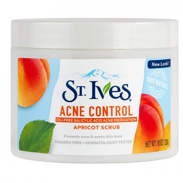 اسکراب لایه بردار پوست اس تی.ایوز مدل Acne Control حجم 283 میلی لیتر